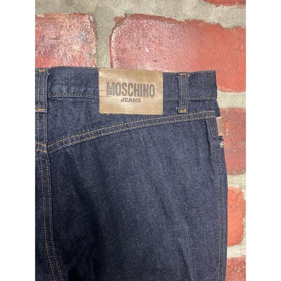 Vintage Moschino Jeans Dark Denim 100% Cotton Women’s Size 30 Italy - Picture 8 of 13